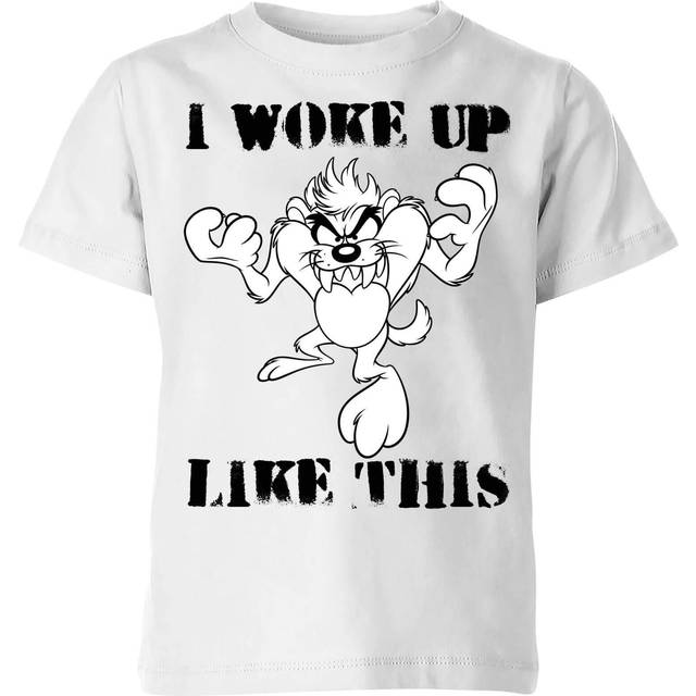 Looney Tunes I Woke Up Like This Kids' T-Shirt - Black - 3-4 Years - XS