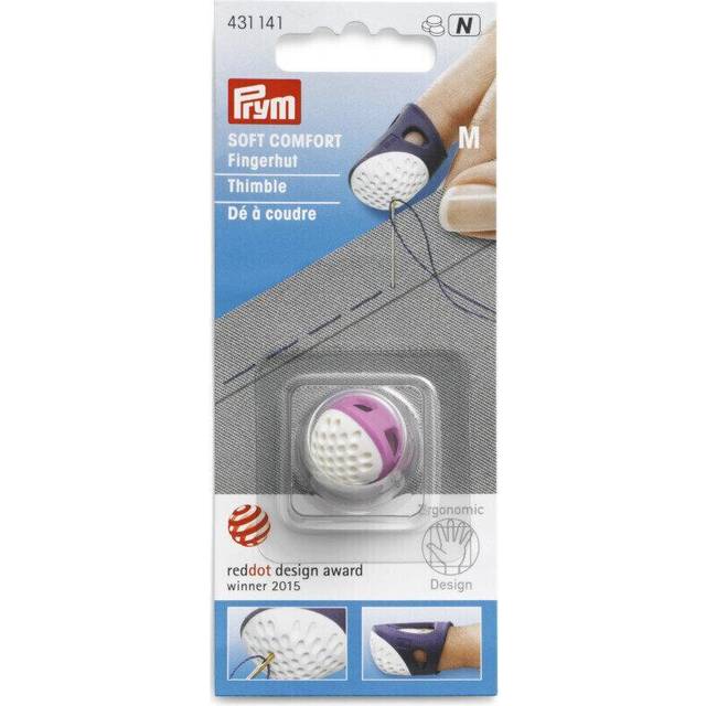 Prym Medium Egonomics Thimble, Blue/White