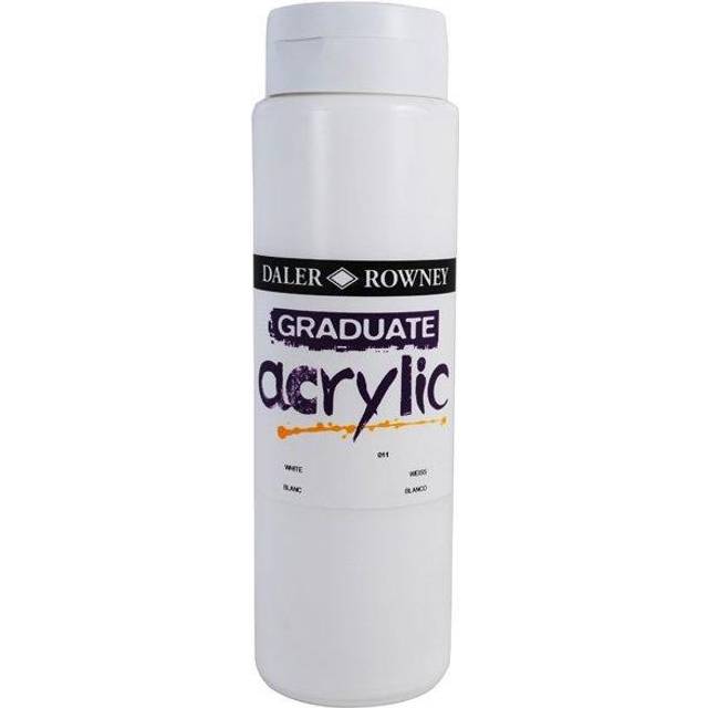 Akrylfärg 500 ml vit