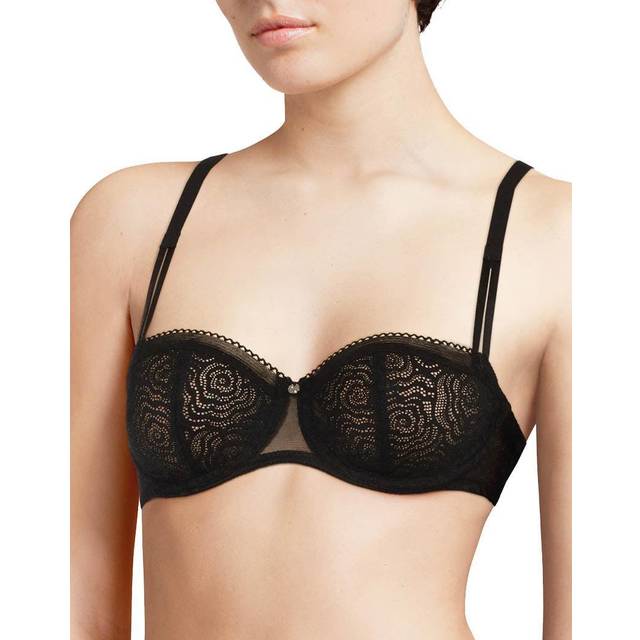Chantelle jolie bra half cup non padded womens luxury lingerie c13b50