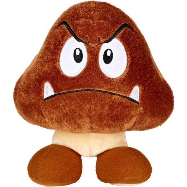 "Little Buddy Super Mario All Star Collection 1427 Goomba Stuffed Plush, 5"""", Multi-colored"