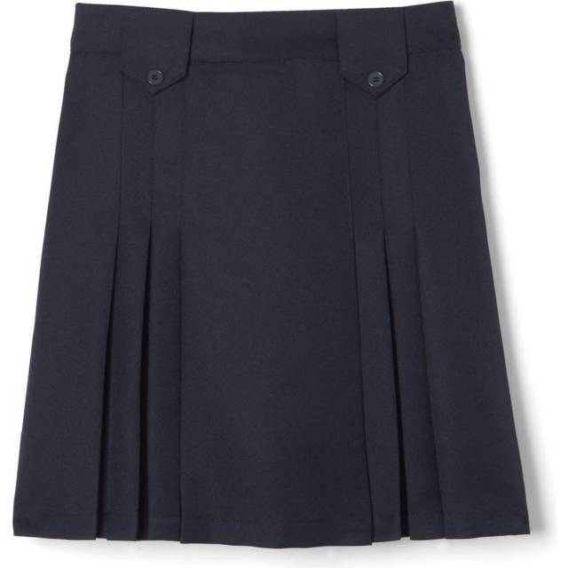 French Toast girls Front Pleated Tab School Uniform Skirt  Navy  16 US