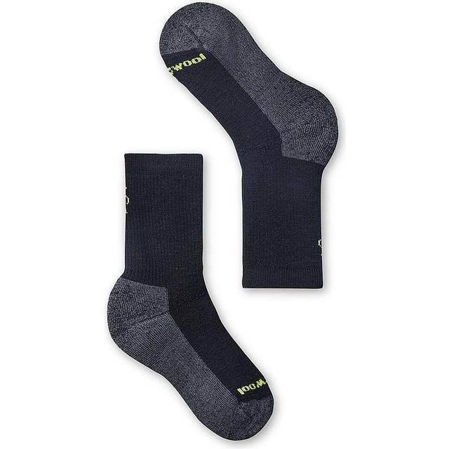 Smartwool Hike Full Cushion Crew Socks Kids Strumpor Black, S (S)