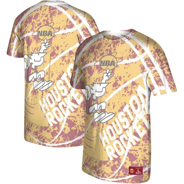 Mitchell & Ness, Topp, Herr, XL, Bomull, NBA Jumbotron Tee Hardwood Classics - multicolor (XL)