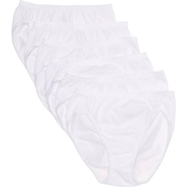Hanes damtrosor (förpackning med 6), Vit, vit, vit, vit, vit, vit, 34