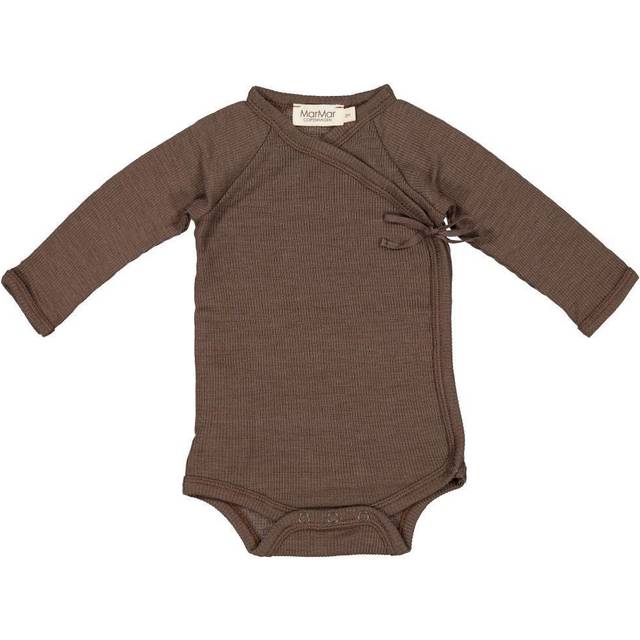 MarMar Omlottbody l/ä - Ull - Belita - Terre - MarMar - 44 - Body L/Ä
