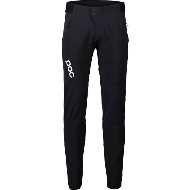 Långa cykelbyxor Poc M's Rhythm Resistance Pants Uranium Black (S)
