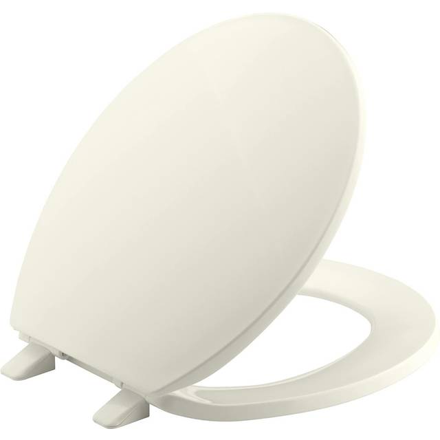Kohler K-4775-96 Brevia with Quick-Release Hinges Round-front Toilet S
