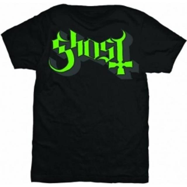 (S, Black) Ghost Green Keyline T Shirt