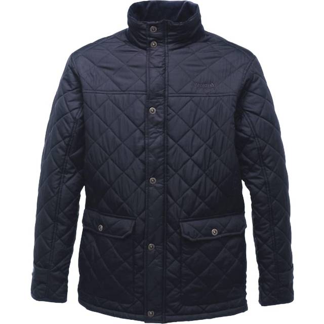 Regatta Mens Tyler Quilted Jacket TRA441 Navy