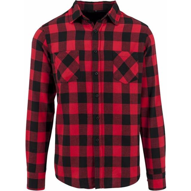 Bygg ditt varumärke Rutig flanellskjorta för män 2XL