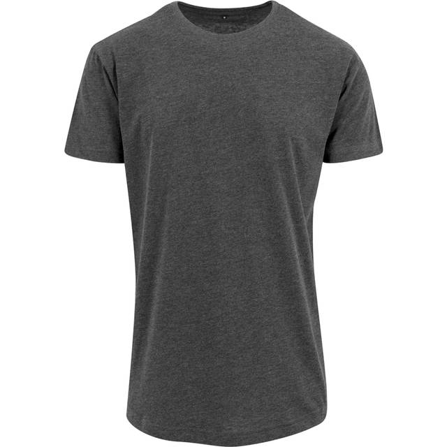 Bygg ditt varumärke Herrformad långärmad T-shirt L träkol