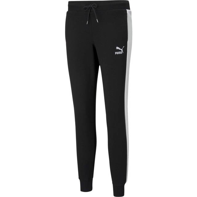 Puma Iconic T7 Mens Black Track Pants Cotton - Size 2XL