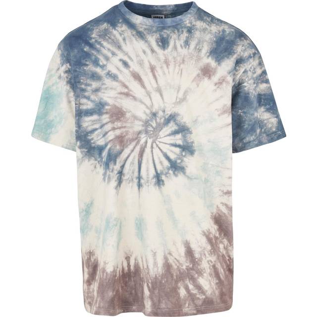 T-shirt Urban Classics Oversize Tie Dye - Blanc - S