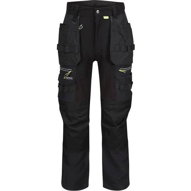 (46S, Iron/Black) Regatta Mens Infiltrate Softshell Stretch Work Trousers
