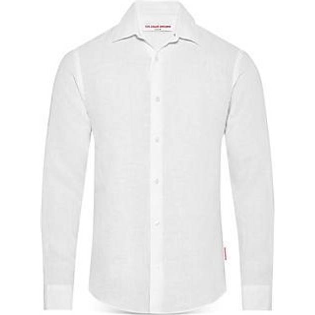 Orlebar Brown Giles linen long-sleeved shirt