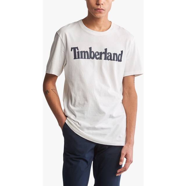 Timberland Black Kennebec River Logo T-Shirt - Medium