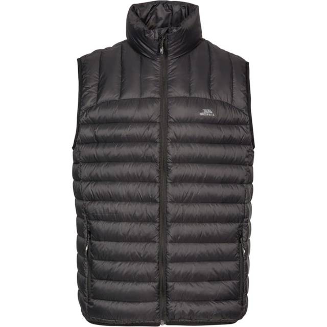 (L, Black) Trespass Mens Down Gilet Bodywarmer Hoppers