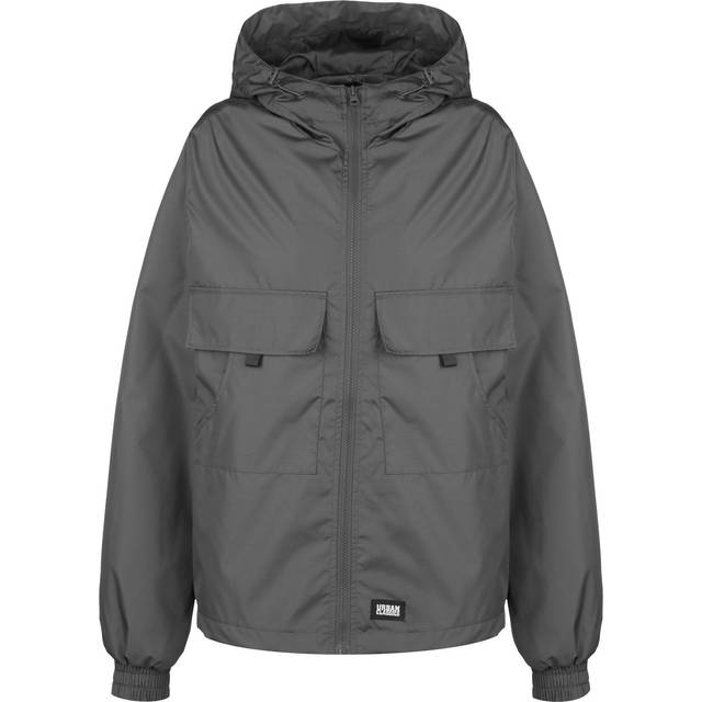 Urban Classics Herr kort sommarjacka, jacka, lightasfalt XXL
