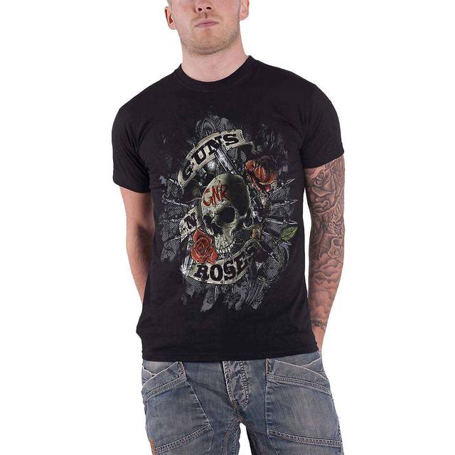 (M, Black) Guns N Roses Firepower T Shirt