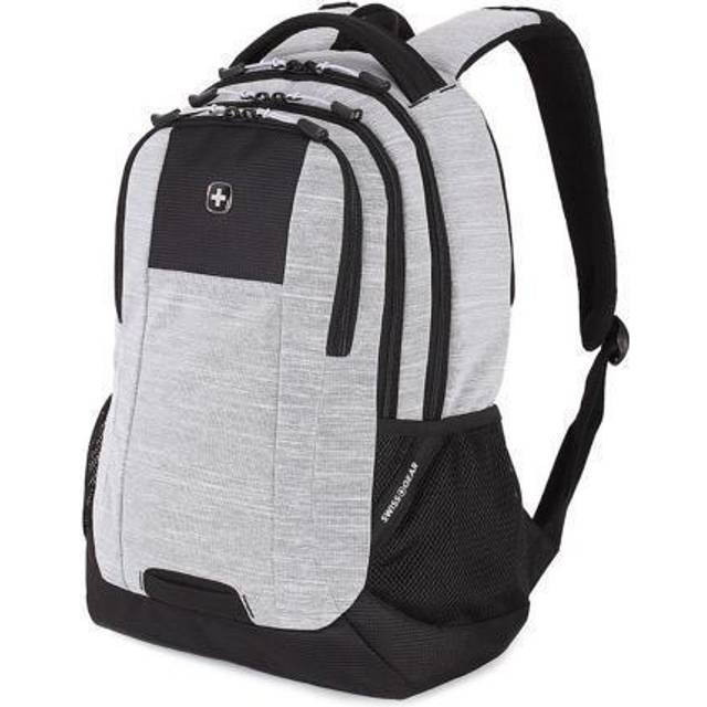 SwissGear Cecil 5505 Laptop Backpack  Heather Grey  18-Inch