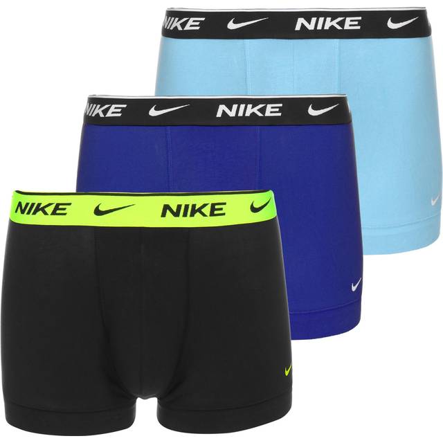 Nike  Boxer shorts EVERYDAY COTTON STRETCH X3  - EU XS - Black - EU XS