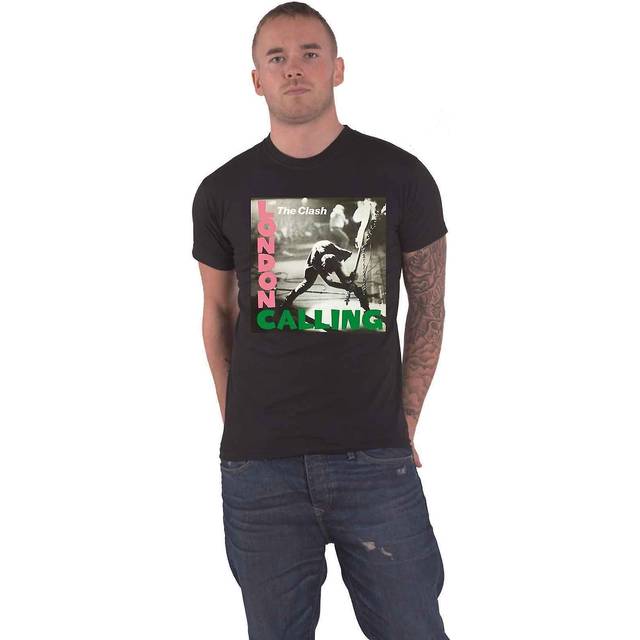 Rock off the clash unisex t shirt. london calling (x large)