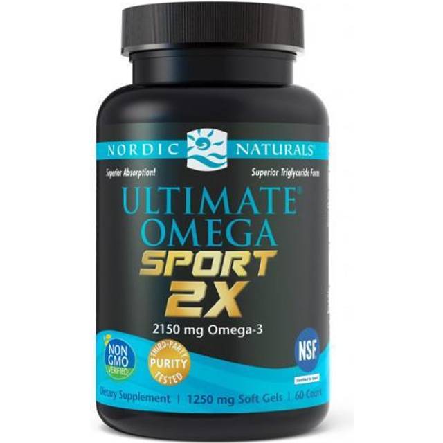 Nordic Naturals - Ultimate Omega 2X Sport - 60 softgels
