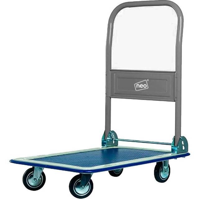 Heavy Duty Folding Platform Trolley - Bright Blue - One Size