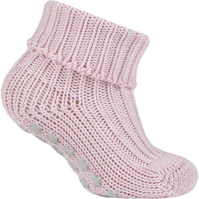 1 Pair Powder Rose Catspads Slipper Socks Kids Unisex 12-18 Months - Falke - Pink