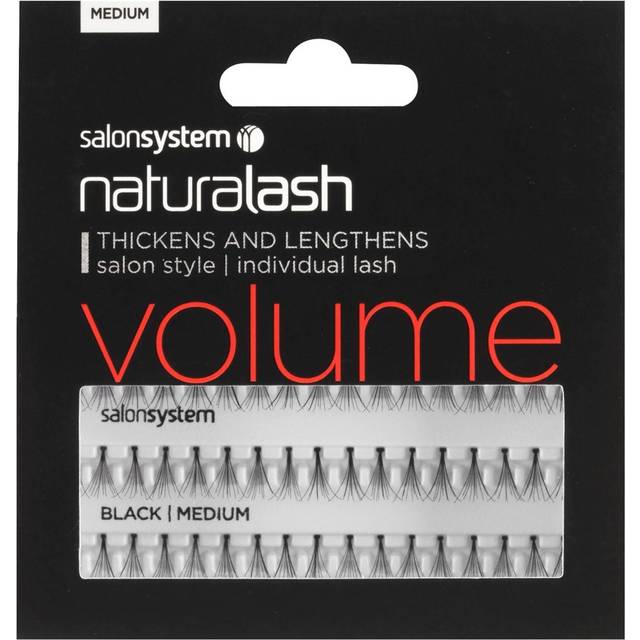 Salon System NaturaLASH - Volume - Individual Lash - Black Medium