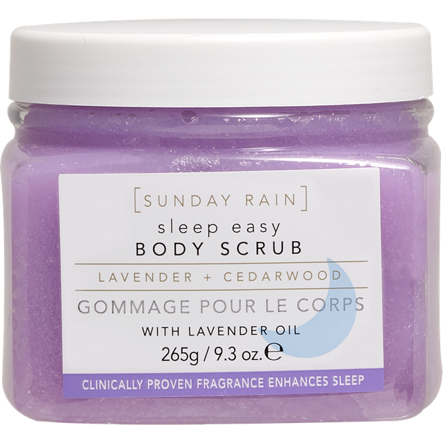 Sunday Rain Sleep Easy Body Scrub Lavender + Cedarwood 265 g