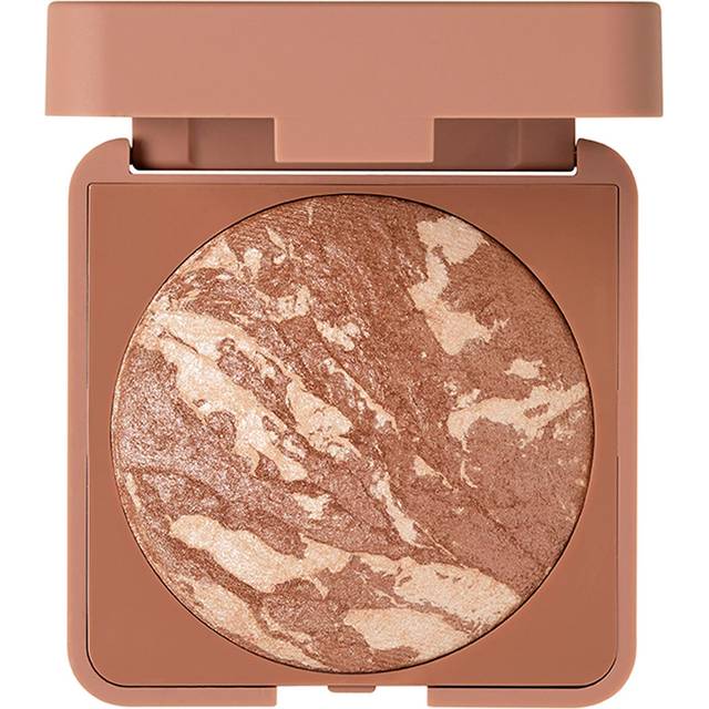 MAKEUP - The Glow Bronzer Powder 621 - Glow sand 2 in 1 Bronzer & Highlighter Powder - For All Skin Tones - Glow Bronzing Powder - Light Texture &