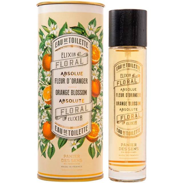 Sens Panier – Eau de Toilette – apelsinblomma parfym för kvinnor – blommig doft – långvarig, naturlig parfym – hår och kropp – veganvänlig – Eau de Parfum Made in France – 50 ml