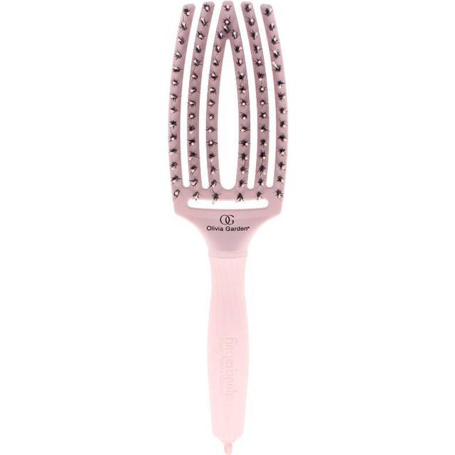Olivia Garden Fingerbrush Combo Pastel Pink Medium
