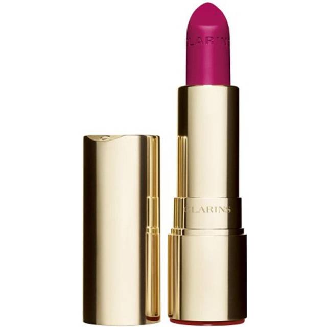 Clarins Joli Rouge Velvet Matte Moisturizing Long Wearing Lipstick No.713V Hot Pink 3.5g