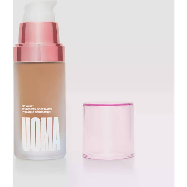 UOMA Beauty Say What?! Weightless Soft Matte Hydrating Foundation Honey Honey T3C Honey Honey T3C