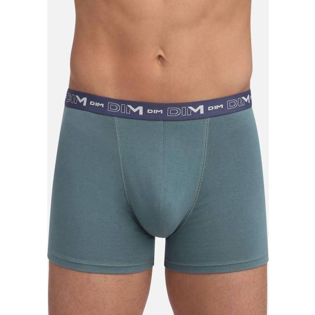 DIM 3-Pack Coton Stretch Boxer Briefs - Black