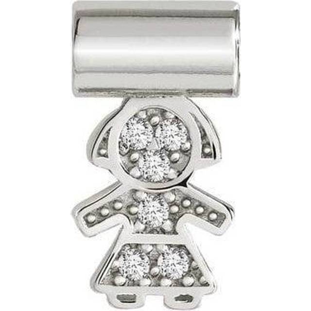 Seimia Symbols Zirconia Baby Boy Pendant 147116/027