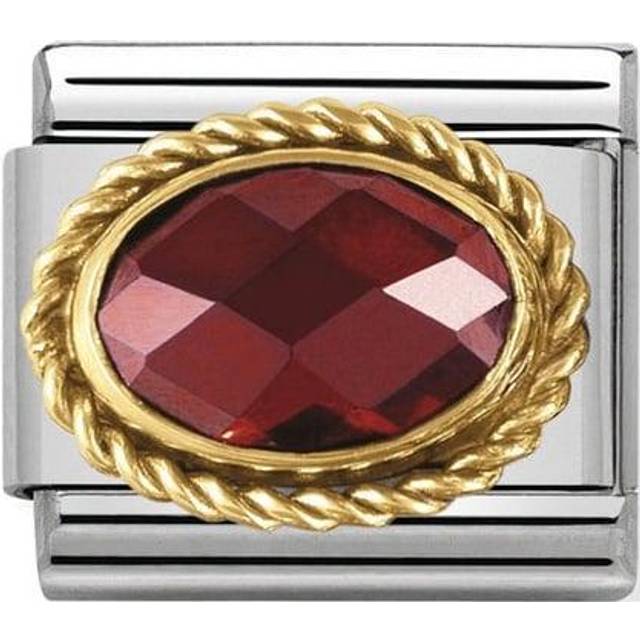 Composable Classic Faceted Zirconia Gold Purple Link 030602/001