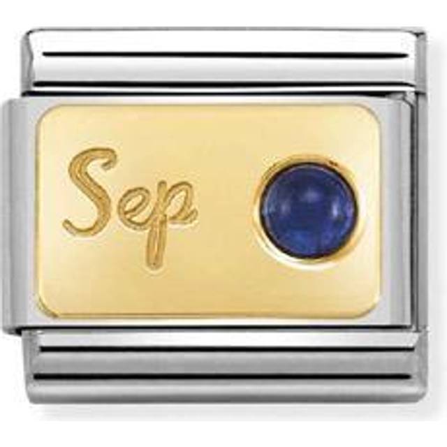 Nomination Classic Gold September Sapphire Birthday &amp; Birthstone C
