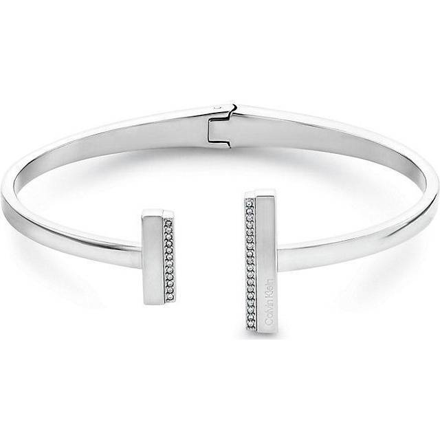 Calvin Klein FACETED BAR Armband Rostfritt Stål 35000045 - Dam - Stainless Steel - Silver