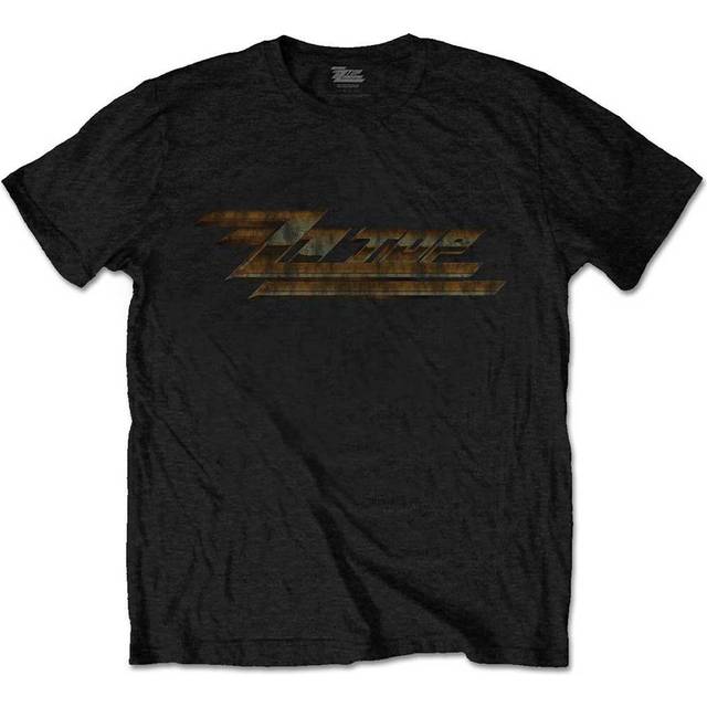 ZZ Top Unisex T-Shirt: Twin Zees Vintage (Medium) - ZZ Top - Clothing
