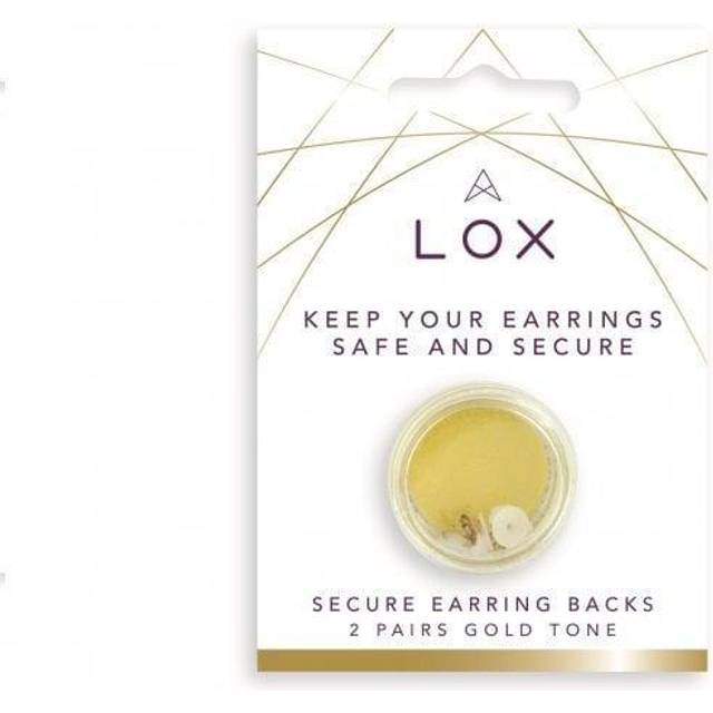 Connoisseurs Lox Silver Secure Earring Backs 2 Pairs