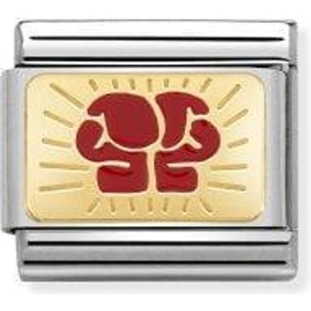 Nomination Classic Gold Boxer Sports &amp; Hobbies Charms