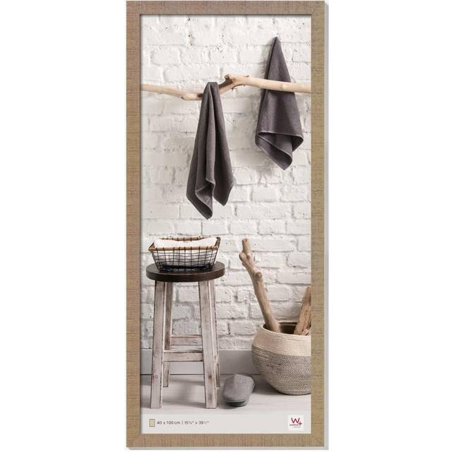 walther design tavelram beige 70 x 100 cm med passepartout, Hem träram HO100C