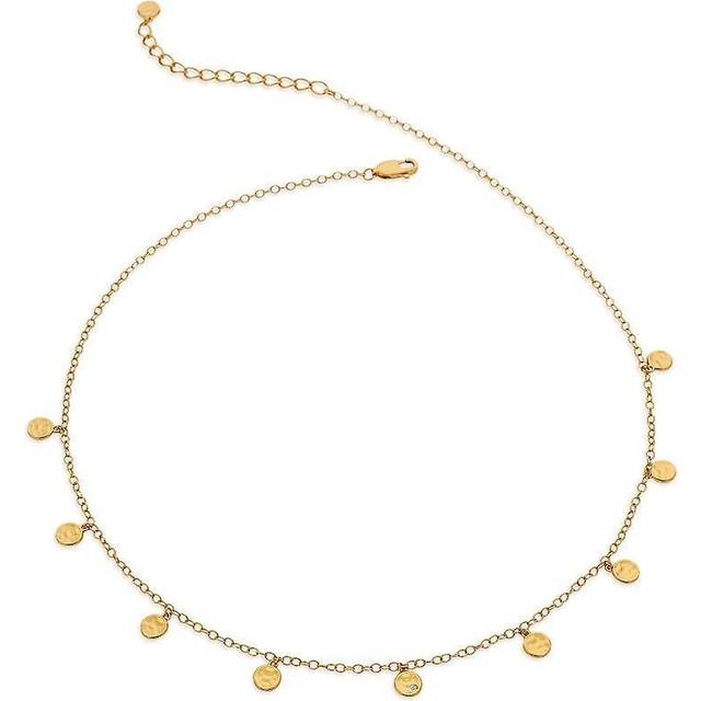 Hot Diamonds X Jac Jossa Lunar Necklace, Gold, Women