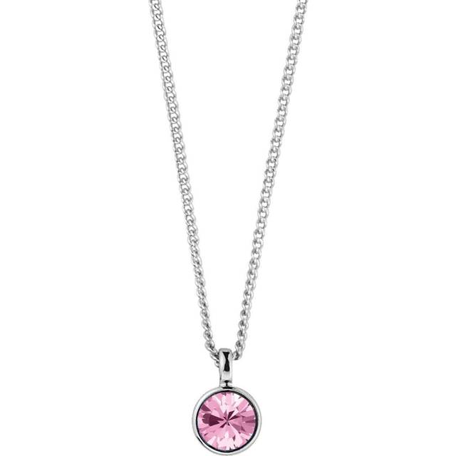 Ette Ss Light Rose Halsband | Silver