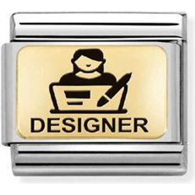 Nomination Classic Gold Designer Dream Job Charms