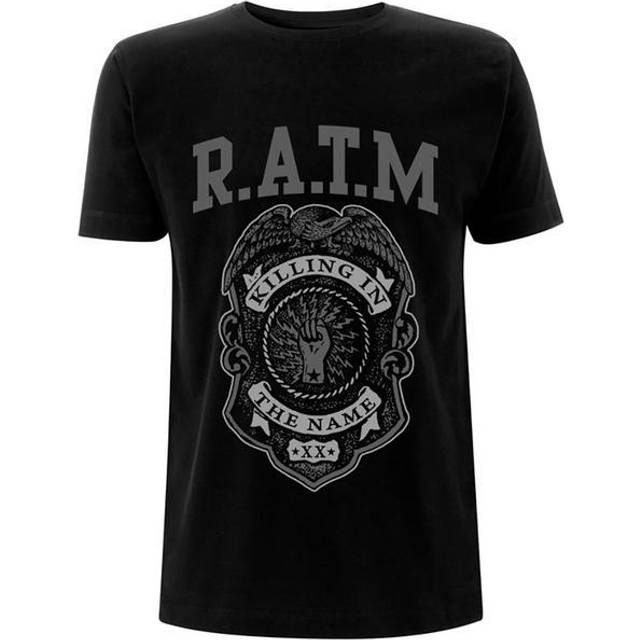 Rage Against The Machine - Grey Police Badge - T-Shirt - black - XXL - 100% Cotton,Jersey